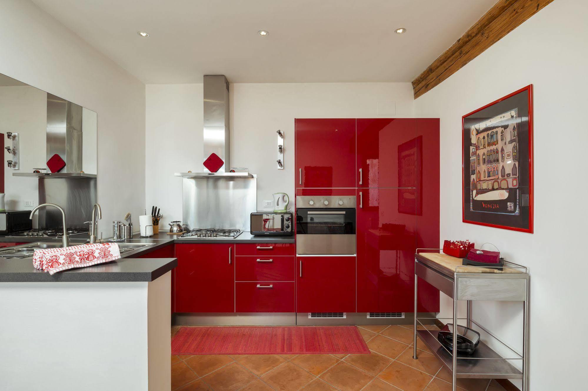 Elegant Terrace Apartment Near Piazza San Marco Last Floor No Lift Venesia Bagian luar foto